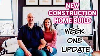 NEW CONSTRUCTION HOME BUILD | UPDATE #1