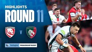 Gloucester v Leicester - HIGHLIGHTS | Bonus Points For Both Teams | Gallagher Premiership 2024/25