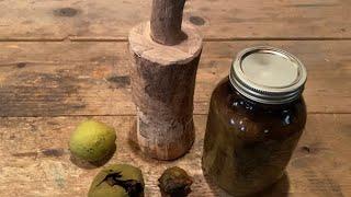 Black Walnut Tincture/Homemade Iodine. (Not For Drinking)