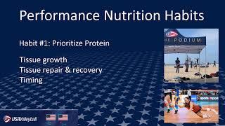 USA Volleyball: Performance Nutrition Habits