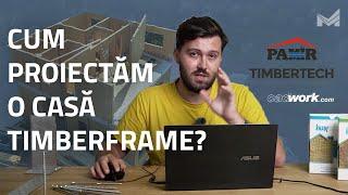 Cum proiectăm o casă TIMBERFRAME la standard nZEB? | Detalii constructive în cadwork