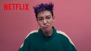 チェ・スンヒョン（T.O.P） - サノスと一緒に記念撮影 | イカゲーム | Netflix Japan