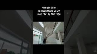 Nhà gác lửng  hẻm tôn đức thắng vô 39m. Gần chợ long hải  Hòa thành Tây Ninh.  Chỉ 1 tỷ 450 triệu