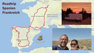 Roadtrip Spanien Frankreich | Vanlife | Reisevlog | JOZZILIKE