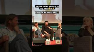 Ivan Kaye shows loyalty to King Aelle | German Film & Comic Con Essen 2024 #comiccon #vikings