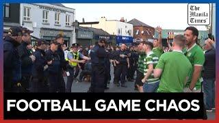 Football fans arrested in Dublin after England's 2-0 win over Ireland