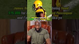 James Harrison was fined $75,000 for this hit  (@thepivotpodcast )