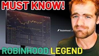 What You MUST Know About Robinhood Legend