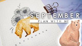 PLAN WITH ME | September 2019 Bullet Journal Setup