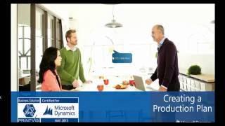 PrintVis Demo: Creating a Production Plan 2013