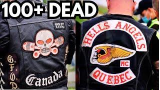 The FIRST BIKER WAR | Hells Angels VS Outlaws