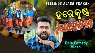 ହରେକୃଷ୍ଣ Pushpa 🪵 #odiacomedy #shorts #ytshorts #pushpa #pushpaodiacomedy #newodiacomedy