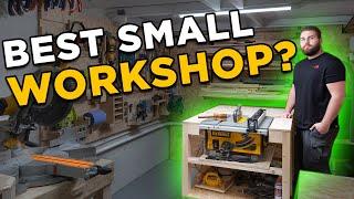 Small Woodworking Workshop Tour