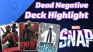 Deadpool Mister Negative is a SLICK MASHUP | Marvel SNAP Deck Highlight