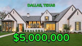 STUNNING LUXURY CUSTOM HOME TOUR IN DALLAS, TEXAS!!