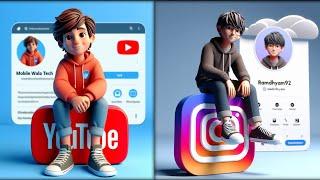 Trending Social Media Profile Name Photo Editing 100% Viral Instagram, Facebook Video Editing