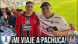 Así Fue Mi Viaje al PACHUCA vs CHIVAS 0-2 *VISITÉ con la MUFA el HOTEL de los JUGADORES* VLOG