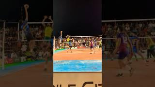 What a drop by Amal K Thomas  #volleyball #volleyballworld