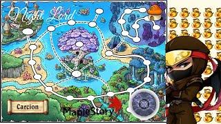 Night Lord || Carcion Farming || MapleStory (GMS - Luna)