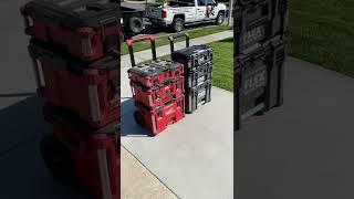 Milwaukee VS Flex tool box! Who wins?! #tools