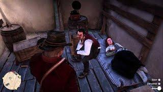 What happens if you go inside Dutch's tent at night ! RDR2