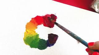 Как работать с масляными красками