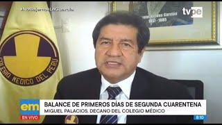 Café con Noticias | Miguel Palacios, decano del Colegio Médico del Perú