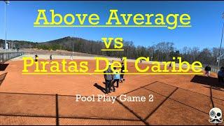 Above Average vs Piratas Del Caribe | WSL Cabin Fever | Slowpitch Softball