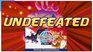 UNDEFEATED AGAIN! VGC 2022 International Challenge March Online Competition! Pokemon Competitive