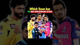 IPL में किस Team के पास हैं - Best Spin Bowling Attack 