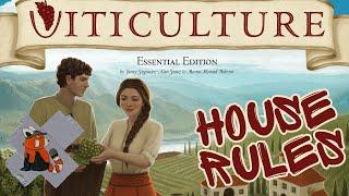 Viticulture House Rules | Viticulture Board Game Review | Viticulture Variant