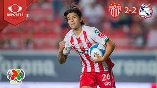 Los Rayos logran el empate | Necaxa 2 - 2 Puebla | Apertura 2018 - J5 | Televisa Deportes