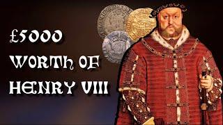 a £5000 bundle of Gold & Silver Coins of Henry VIII | Tudor History