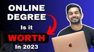 REALITY OF ONLINE DEGREE  | Is it WORTH in 2023? By Farman sir