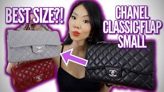 CHANEL SMALL CLASSIC FLAP REVIEW & COMPARISON *Why I Love the Small, Mod Shots, WIMB* FashionablyAMY