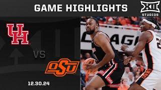 #14 Houston vs. Oklahoma State Game Highlights | 2024-25 Big 12 Men’s Basketball