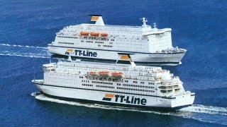 TT-Line Advertising Film 1989/90 (Jumbo Ferries MS Peter Pan & MS Nils Holgersson)