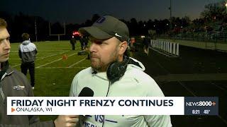 Friday Night Frenzy - Live interview Onalaska head coach Tom Yashinsky