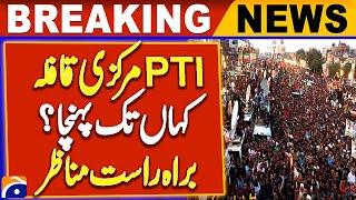 PTI Protest Latest Situation in Islamabad | Exclusive Updates | Breaking News