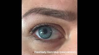 Freshlady - Gem Blue (new version) Contact lenses / lentes de contacto