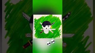 Zoro from #onepiece #zoro #howtodrawzoro #luffygear5 #art #shorts #viral #phonk #naruto#dbz#logo#ssj