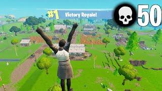 50 Elimination Solo Vs Squads Wins Gameplay (Fortnite OG PS4 Controller)