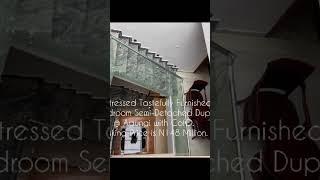 DISTRESSED TASTEFULLY FURNISHED WITH CINEMA (4 BEDROOM SEMI DETACHED) DUPLEX @148M