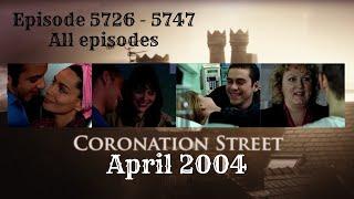 Coronation Street - April 2004