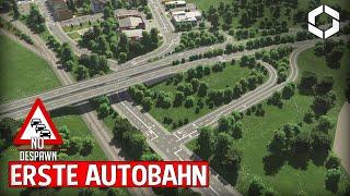 Erste Autobahn mit Ausfahrt durch die europäische Stadt in Cities Skylines 2! | No Despawn 19