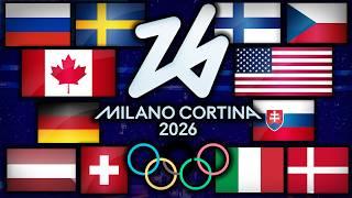 EARLY 2026 NHL OLYMPICS PREDICTIONS! (Canada, USA, Sweden, Russia & MORE!)