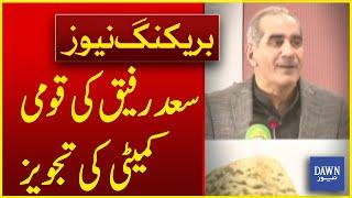 Saad Rafiq Proposes National Committee to End Political Crises | Breaking News