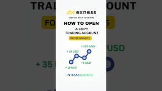 Part 1 - How to Open Account | Comment #exness #copytrading #socialtrading #profit #forex #trading