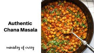 Authentic Chana Masala