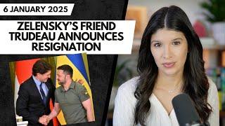 Trudeau Resigns, Zelensky Spirals, and Fighting Intensifies in Russia’s Kursk